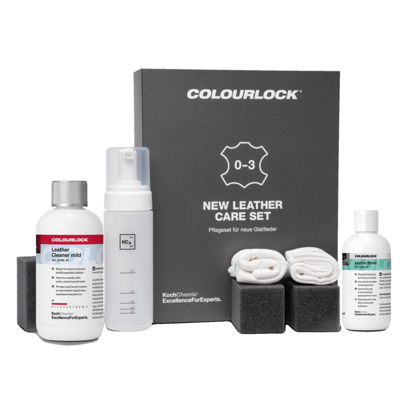 New Leather Care Set Colourlock