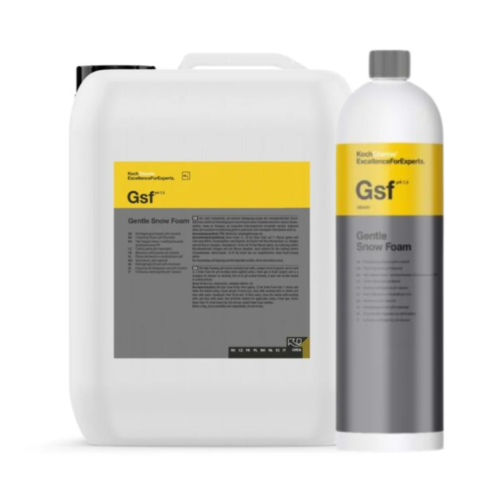 メンテナンス KOCH-CHEMIE - GS & GSF Koch Chemie GSF – 1 Gentle Snow Foam Shampoo Neutro