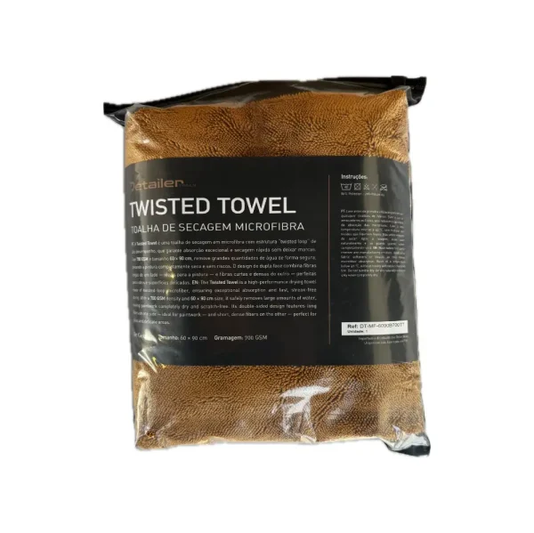 DetailerTools - Toalha secagem - TWISTED TOWEL 60x90